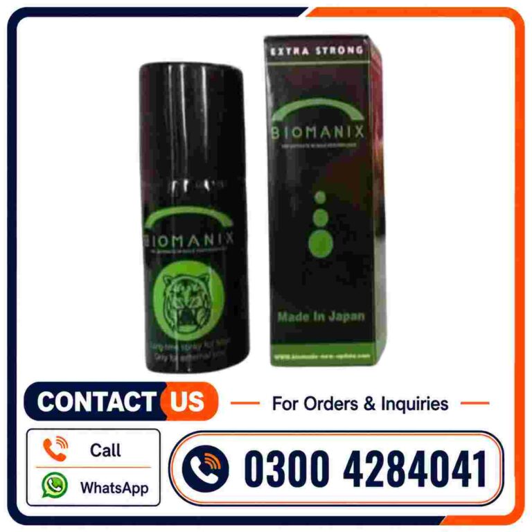 Biomanix Delay Spray in Pakistan