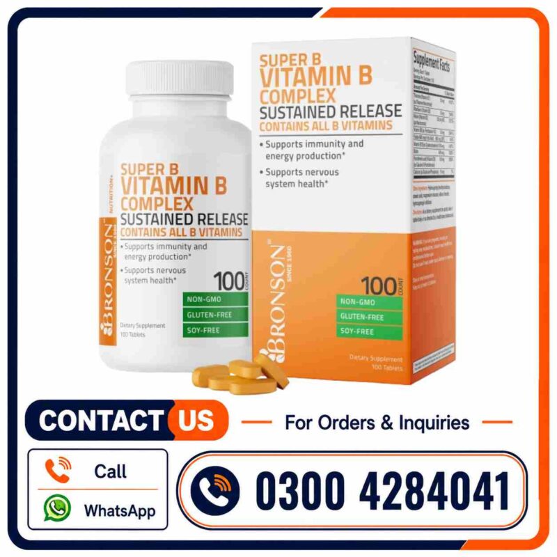 Bronson Vitamin B Complex with Vitamin C in Pakistan
