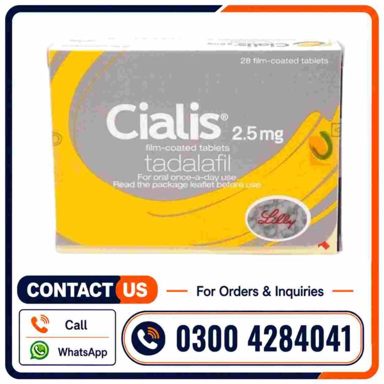 Cialis 2.5 Mg Price In Pakistan