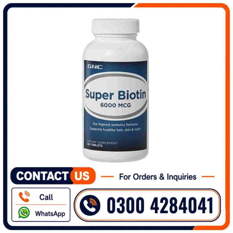 GNC Super Biotin 6000 MCG in Pakistan