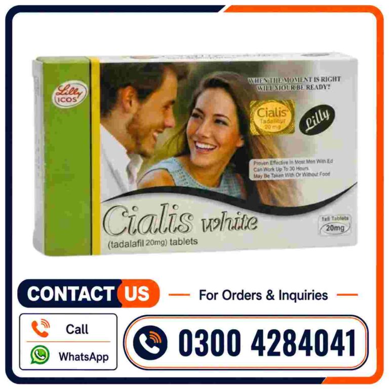 Cialis White 20mg in Pakistan